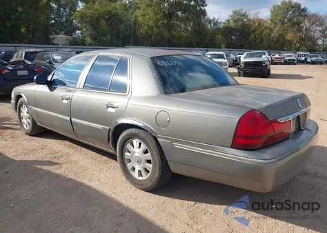2003 Mercury Grand Marquis Ls из США, поврежденный, VIN 2MEFM75W43X695592